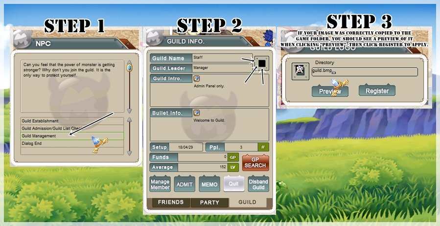 Guild image setup steps